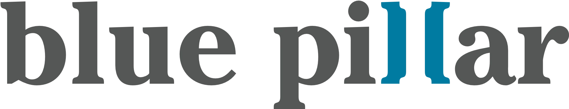 blue pillar logo